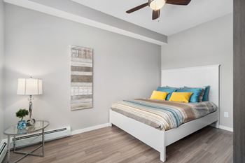 Luxury vinyl plank flooring