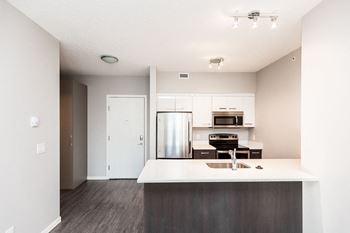 Aura residential rental property stainless steel appliances