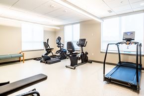 Denver apartment for rent - Gym at All Saints Apartments, Colorado, 80219