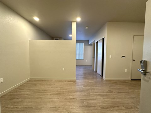 Floor plan for studio, 1 bath, 493 sqft