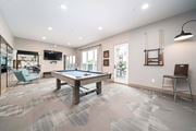 Hackensack apartment for rent - A room with a pool table and a chair at Crossroads 389 Apartments, Hackensack, NJ, 07601