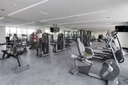 Jersey City apartment for rent - A gym with a variety of equipment including treadmills, weights, and exercise machines.at 829 Garfield, New Jersey