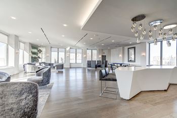 Beautifully remodeled penthouse club room 