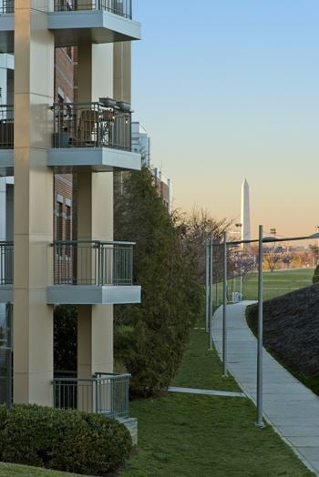 Incredible location overlooking the potomac river at long bridge park in national landing, arlington, va