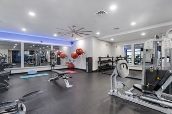 24-Hour state-of-the-art fitness center 