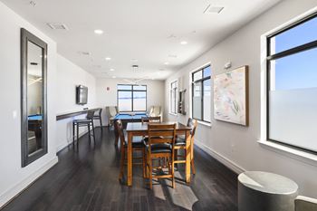 Pool table lounge