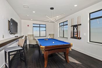 Pool table lounge