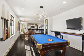 Pool table lounge