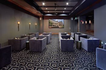 State-of-the-art theater with full personal gaming and media capabilities