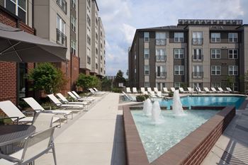 Resort style swimming pools