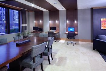 Business center with high speed wifi