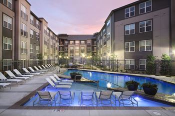 Resort style swimming pools