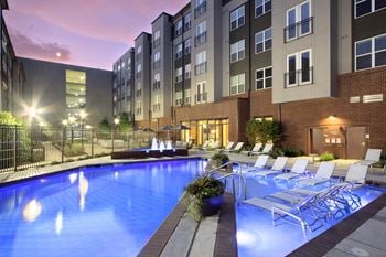 Resort style swimming pools