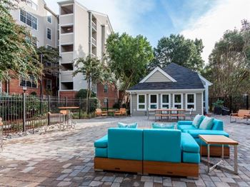 Grilling & bbq area with plush outdoor seating