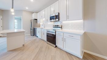 White modern kitchens
