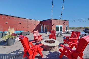 Rooftop deck