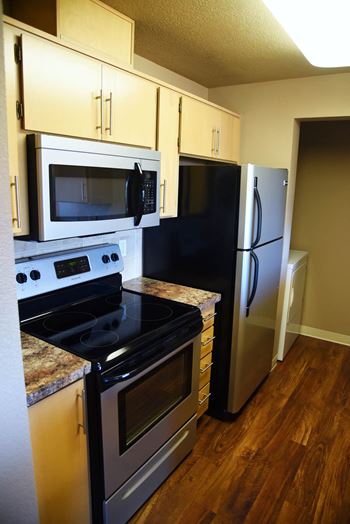 Refrigerator and stovetop 