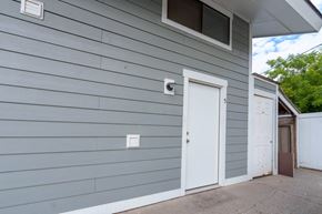 Spokane apartment for rent - Backyard at Hogan Apartments, Washington