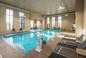 Indoor heated saltwater pool & spa