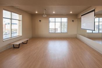 Fitness center and zumba studio