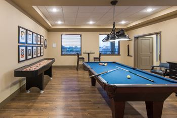 Billiards room