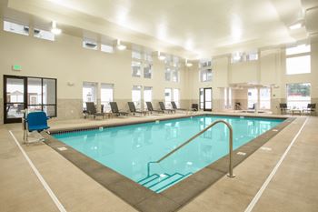 Indoor pool & spa