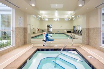 Indoor pool & spa