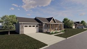 Ellendale apartment for rent - A modern house with a garage and a driveway.