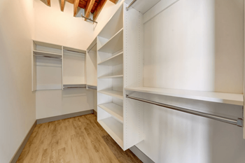 Large closets