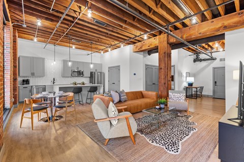 Floor plan for 2 beds, 2 baths, 1276 sqft