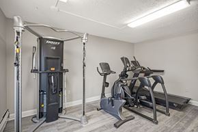 Brook Park apartment for rent - the gym at the preserve apartments