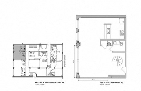 Floor plan for 2 beds, 1.5 baths, 1185 sqft