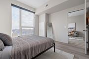 Cleveland apartment for rent - Queen bed with Cleveland city views at TREO Apartments, Cleveland
