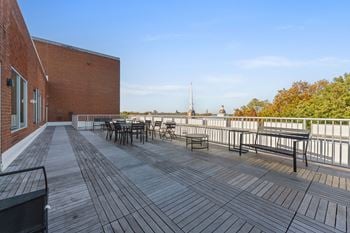 Rooftop deck