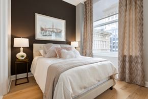 Pittsburgh apartment for rent - Model bedroom
