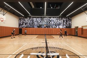 Philadelphia apartment for rent - Regulation basketball and pickleball courts at The Sporting Club