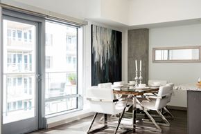 Los Angeles apartment for rent - Dining room at 1600 Vine in Hollywood, CA.