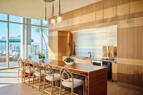 Phoenix apartment for rent - Sol Modern Phoenix Apartments Community Kitchen