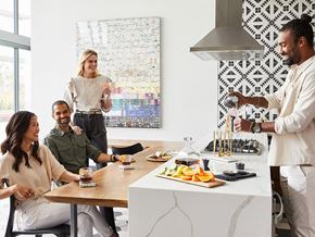 Los Angeles apartment for rent - Entertainment Space at Sentral DTLA.