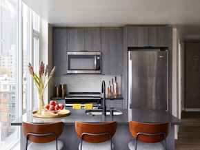 Seattle apartment for rent - Sentral First Hill Two-Bedroom Kitchen