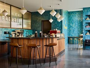 Atlanta apartment for rent - Sentral West Midtown at Star Metals On-Site Prevail Coffee Shop