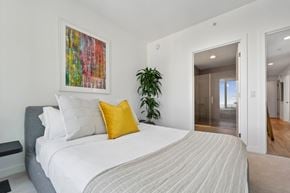 San Francisco apartment for rent - Bright and Airy Bedroom with Abundant Natural Light