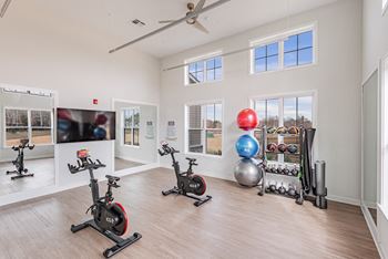 Yoga and spin studio