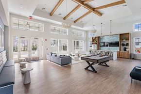 Wall Township apartment for rent - Club Room with Billiards at Glen Oaks Luxury Apartments in Wall Township, NJ