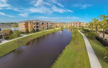 Lakeside walking trail