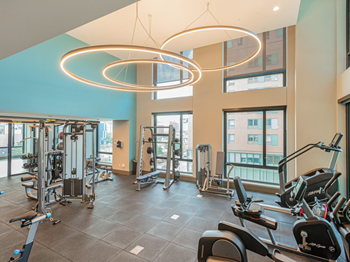 State-of-the-art fitness center