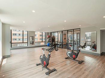 Yoga & spin studio with on-demand fitness