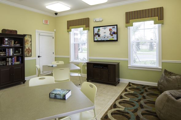Lake Worth apartment for rent - Childrens Activity Room at Colonial Lakes Apartments in Lake Worth FL