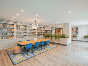 New York apartment for rent - Library at One East Harlem Luxury Apartments in East Harlem, NY