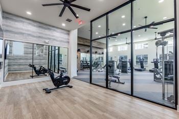 24-Hour yoga and spin studio featuring an interactive echelon® mirror and wellbeats® on demand fitness classes